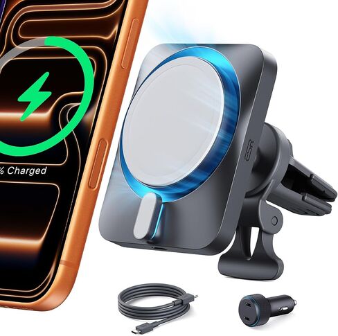 ESR for 15W MagSafe Car Mount Charger w/CryoBoost, Made for Apple-Certified in Kuwait