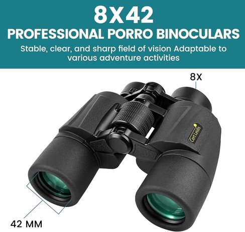 مناظير 8x42 UHD للبالغين، مقاومة للماء بدرجة IP67 عالية الطاقة in Kuwait