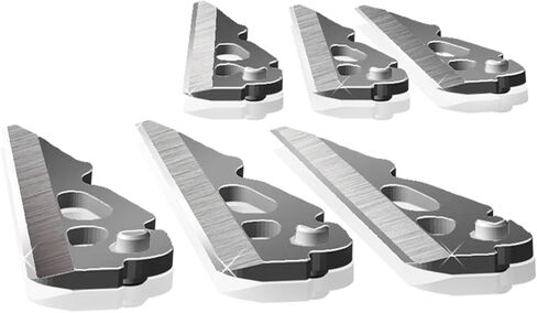 G5 Megameat Replacement Blade Kit | Durable Steel Sharp Replacement Blades for Megameat 100 Gr & 125 Gr Standard & Crossbow Broadheads in Saudi Arabia