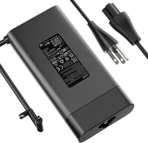 150W 135W Charger Compatible with HP Gaming Laptop 4.5x3.0mm Round Blue Tip in Kuwait