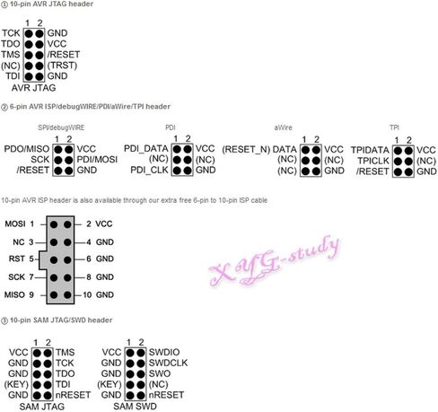 مصحح أخطاء مبرمج Atmel-ICE AVR SAM الأصلي يدعم JTAG SWD PDI TPI aWire SPI debugWIRE @XYGStudy in Kuwait