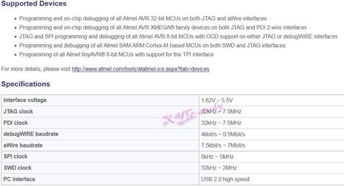 مصحح أخطاء مبرمج Atmel-ICE AVR SAM الأصلي يدعم JTAG SWD PDI TPI aWire SPI debugWIRE @XYGStudy in Kuwait