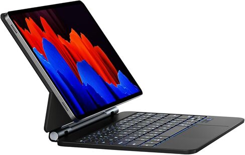 doqo Magic Keyboard case for Samsung Galaxy Tab S6 Lite 10.4 inch in Kuwait