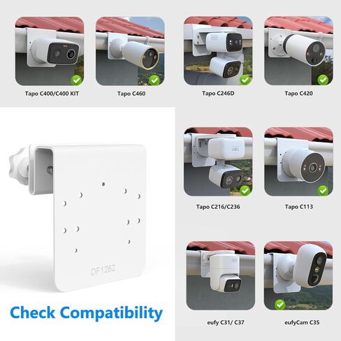 Gutter Mount Bracket for eufyCam C37 C31 Security Camera in Kuwait