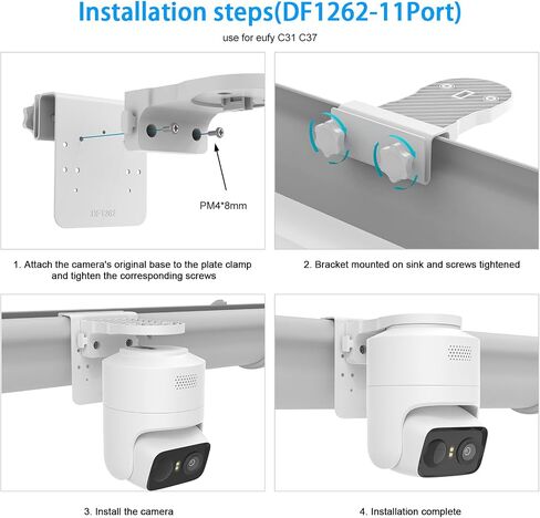 Gutter Mount Bracket for eufyCam C37 C31 Security Camera in Kuwait