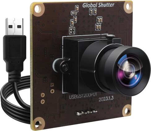 90fps Global Shutter USB Camera Module, 1200P High Speed Webcam in Kuwait