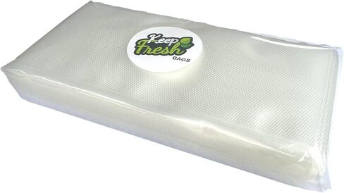 Vacuum Seal Bags, 15 x 18 Large Size, Vacuum Sealer Bags for Vacuum Sealing Food Storage, Freezer Bags, Sous Vide Cooking, or Bulk Save Food Storing, KF1518, 100 Count in Kuwait