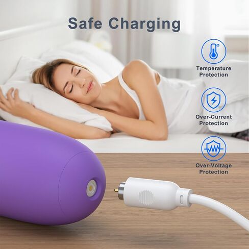 Vanjua 2 Pack Rose Charger Magnetic Charging Cables, USB Cable 1-Pin Single Point Magnetic DC Charger Cord for Quick Charging Replacement -1 Dot Massager in Kuwait