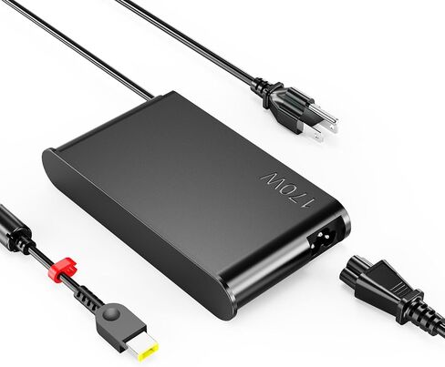 170W Laptop Charger for Lenovo Legion Slim 5 5i ThinkPad P1 P16 P70 P71 P72 P73 P51 P52 IdeaPad Pro 5 5i Yoga Pro 9i Lenovo LOQ ADL170SCC3A 4X20S56697 ADL170SDC3A ADL170SLC3A 20V 8.5A AC Adapter Cord in Kuwait
