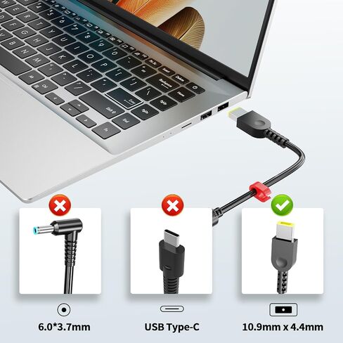 170W Laptop Charger for Lenovo Legion Slim 5 5i ThinkPad P1 P16 P70 P71 P72 P73 P51 P52 IdeaPad Pro 5 5i Yoga Pro 9i Lenovo LOQ ADL170SCC3A 4X20S56697 ADL170SDC3A ADL170SLC3A 20V 8.5A AC Adapter Cord in Kuwait