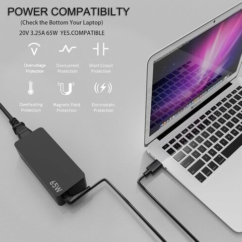 شاحن كمبيوتر محمول سريع 65 وات 45 وات USB C متوافق مع Acer Chromebook Spin 315 311 317 714 514 13 CB315 CP315 CB311 CP311 CB317 CB514 CP514 CP713 CP714 Swift Edge Go 14 13 16 7 5 3 in Kuwait