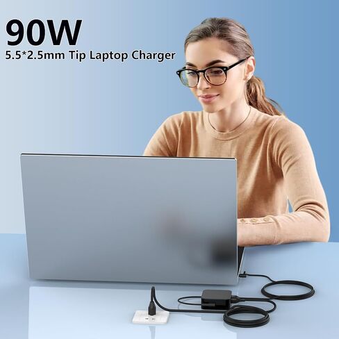90W 19V 4.74A 5.5 * 2.5mm Charger for Asus ADP-90YD B ROG Swift Monitor in Kuwait