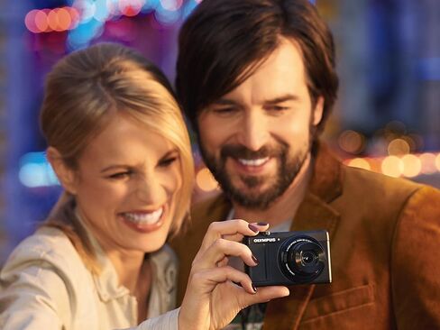 Olympus XZ-10 iHS 12MP Digital Camera with 5x Optical Image Stabilized Zoom and 3-Inch LCD (Black) - International Version (No Warranty) in Kuwait