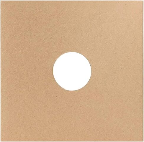 Record Sleeves 10PCS 12-Inch Kraft Paper Record Sleeves, Resealable Storage Bags for LP Vinyl(Black) in Saudi Arabia