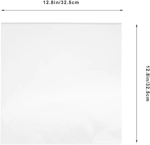 Record Sleeves 60PCS Vinyl Record Outer Sleeves, OPP Gel Protective Cover for Turntable LP Records in Saudi Arabia
