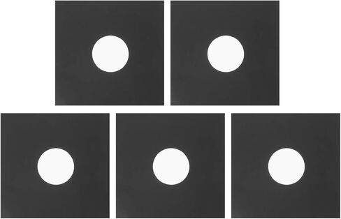 Record Sleeves 12pc 7/10/12-Inch Anti-Static Record Sleeves, Paper Poly Lined Dustproof Inner Covers in Saudi Arabia