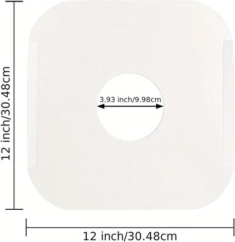 Record Sleeves 50 PCS 12-Inch Vinyl Sleeves, Round Corner Kraft Paper LP Inner with Center Hole in Saudi Arabia