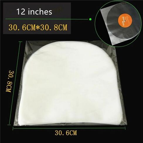 Record Sleeves 50PCS 12-Inch PE Vinyl Record Sleeves, Anti-Static Outer & Inner Plastic Cover in Saudi Arabia