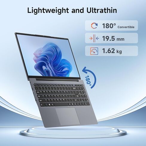 2026 15.6" FHD Windows 11 Pro Traditional Laptop Computer, Intel 12th Gen N95 (Up to 3.4GHz), 12GB RAM 512GB SSD for Business Office Student School College, Notebook, Laptop Lightweight Portable in Saudi Arabia