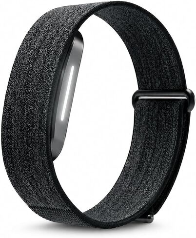 HSWAI Nylon Wristband Compatible with Hume Band 2.0, Soft Breathable Hook-and-Loop Adjustable Sport Replacement Strap for Women Men in Kuwait