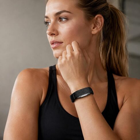 HSWAI Nylon Wristband Compatible with Hume Band 2.0, Soft Breathable Hook-and-Loop Adjustable Sport Replacement Strap for Women Men in Kuwait