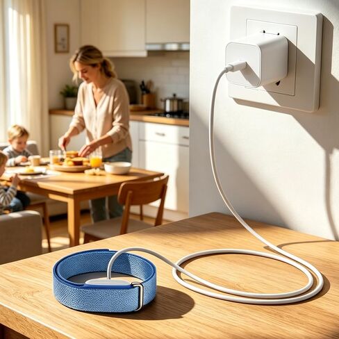 USB-C Charger Cable Compatible with Google Fitbit Air White in Kuwait