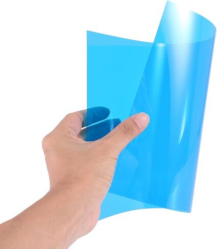 Color Gel Film 6 Color Pack for Lighting 30x21 cm PVC Reusable in Saudi Arabia