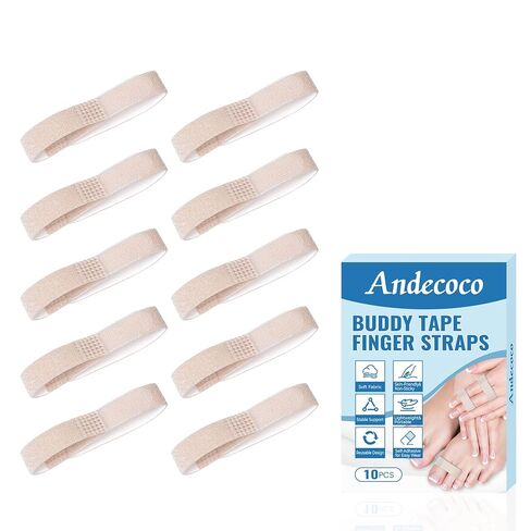 Buddy Tape Finger Straps Finger Buddy Straps Loops 10pcs Black in Kuwait