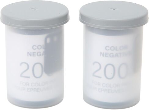 2 Rolls 35mm Camera Color Film ISO 200, High Saturation HD Color Negative Film, 8 Exposures per Roll for 135 Cameras, Ideal for Portraits and Action Photography in Kuwait