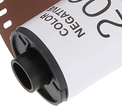 2 Rolls 35mm Camera Color Film ISO 200, High Saturation HD Color Negative Film, 8 Exposures per Roll for 135 Cameras, Ideal for Portraits and Action Photography in Kuwait
