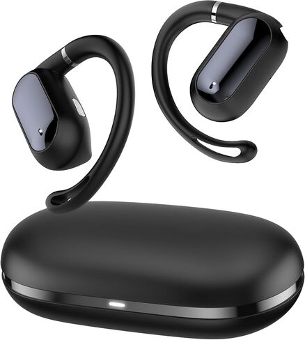 Oraolo Open Ear AC322 Wireless Earbuds, Bluetooth 5.4 Headphone, 36H Playtime, IPX5 Waterproof, Open-Ear Design, Secure Fit for Running & Workout, Clear Calls in Saudi Arabia