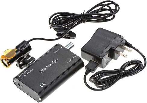 5W Lamp Insert Type with Filter and Belt Clip Type Rechargabe Battery for Binocular Loupes in Saudi Arabia
