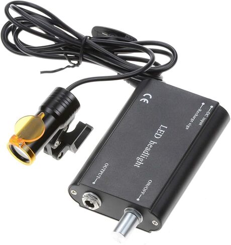 5W Lamp Insert Type with Filter and Belt Clip Type Rechargabe Battery for Binocular Loupes in Saudi Arabia