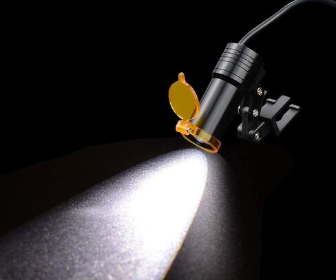 5W Lamp Insert Type with Filter and Belt Clip Type Rechargabe Battery for Binocular Loupes in Saudi Arabia