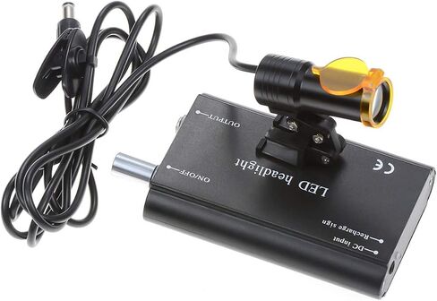 5W Lamp Insert Type with Filter and Belt Clip Type Rechargabe Battery for Binocular Loupes in Saudi Arabia