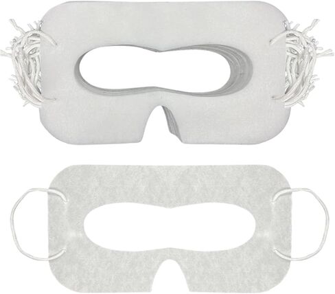 Disposable VR Mask 100Pcs Disposable VR Eye Covers for Meta Quest 3S, Sweat Guard Face Mask Protector in Saudi Arabia