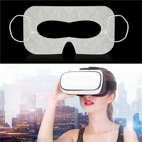 Disposable VR Mask 100Pcs Disposable VR Sweat Mask, Breathable Eye Covers for Meta Quest 3S Headset in Saudi Arabia