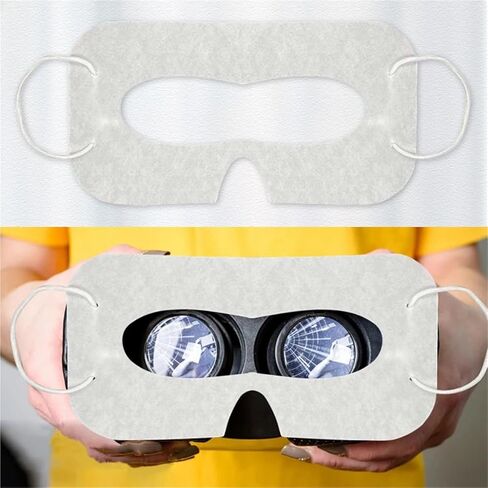 Disposable VR Mask 100Pcs Disposable VR Sweat Mask, Breathable Eye Covers for Meta Quest 3S Headset in Saudi Arabia