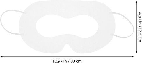 Disposable VR Mask 50Pcs Nonwoven Sweat Absorbing Liners Universal for Gaming Headsets in Saudi Arabia
