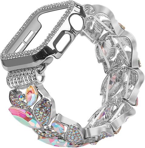 Dressy Bling Band and Case for Apple Watch Women's Bracelet in Kuwait