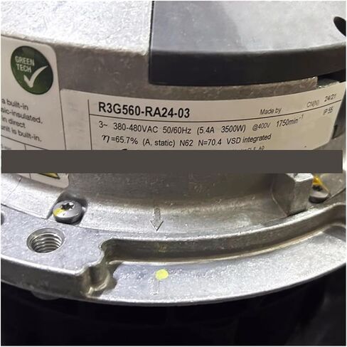 R3G560-RA24-03 380-480V 50/60Hz 5.4A 3500W Fan in Kuwait