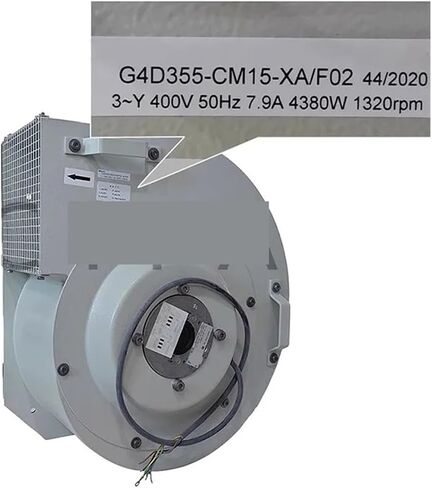 Fan G4D355-CM15-XA/F02 400V 7.9A 910Pa in Kuwait