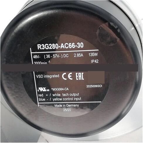 R3G280-AC66-30 135W 48V 2.85A 280mm Cooling Fan in Kuwait