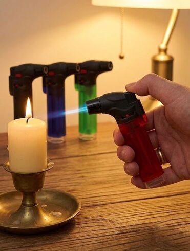 Large Torch Lighter, Windproof - 1 Count in Saudi Arabia