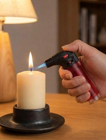Large Torch Lighter, Windproof - 1 Count in Saudi Arabia