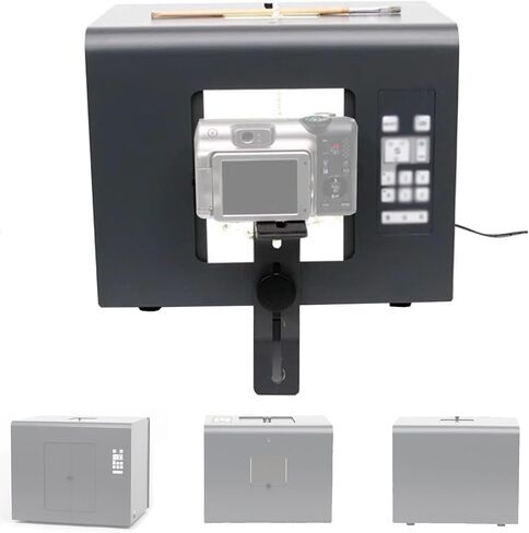 Mini Photo Studio Light Box for Jewelry Shooting, 5500K Dimmable Softbox, Electric Photography Tent Kit with 6 Light Source Modes (Camera Not Included) (L) in Saudi Arabia