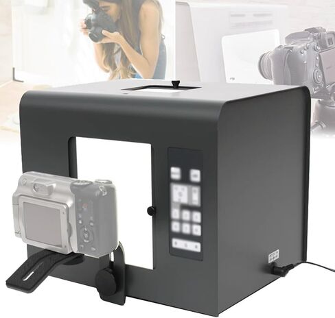 Professional Photo Studio Light Box with 6 Switching Light Source Modes for Camera Shooting, LED Photography Light Box Portable Photography Light Tent in Saudi Arabia