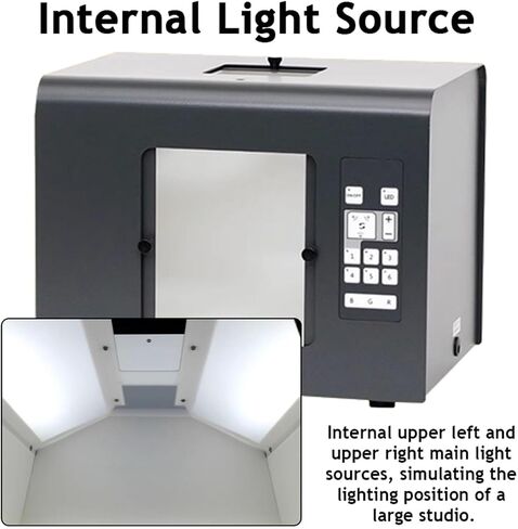 Professional Photo Studio Light Box with 6 Switching Light Source Modes for Camera Shooting, LED Photography Light Box Portable Photography Light Tent in Saudi Arabia