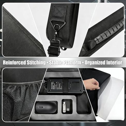 Magnetic Laptop Stand for Field Technicians, Heavy Duty Magnetic Tray Workstation with 18 Strong Magnets, Portable Foldable Tool Desk for HVAC, Trucks, Metal Surfaces, Holds up to 60 lbs in Saudi Arabia