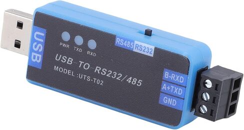 USB to 485 232 Converter with Protective Circuit for Industrial Data Transfer Solutions 5m Long ABS Design in Saudi Arabia
